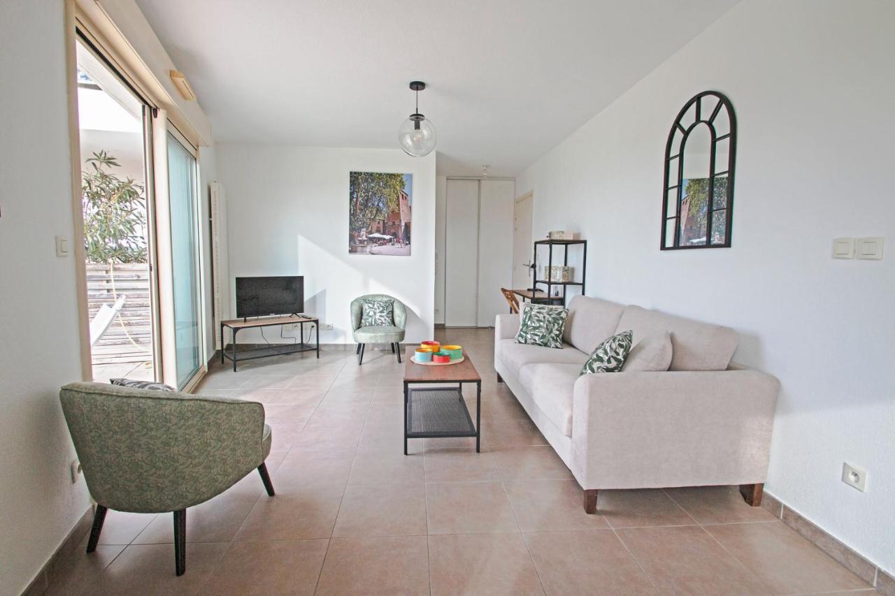 Appartement 4 Personnes, Grande Terrasse, Parking Prive, Wifi Montpellier Ngoại thất bức ảnh