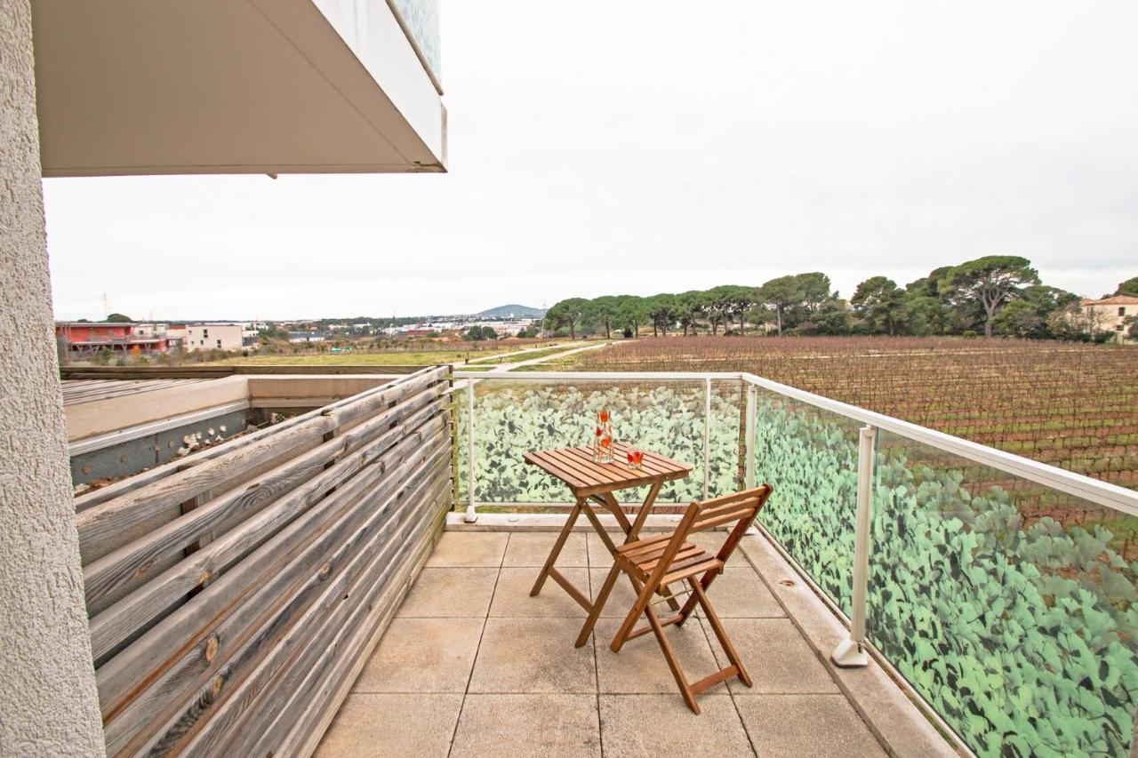 Appartement 4 Personnes, Grande Terrasse, Parking Prive, Wifi Montpellier Ngoại thất bức ảnh
